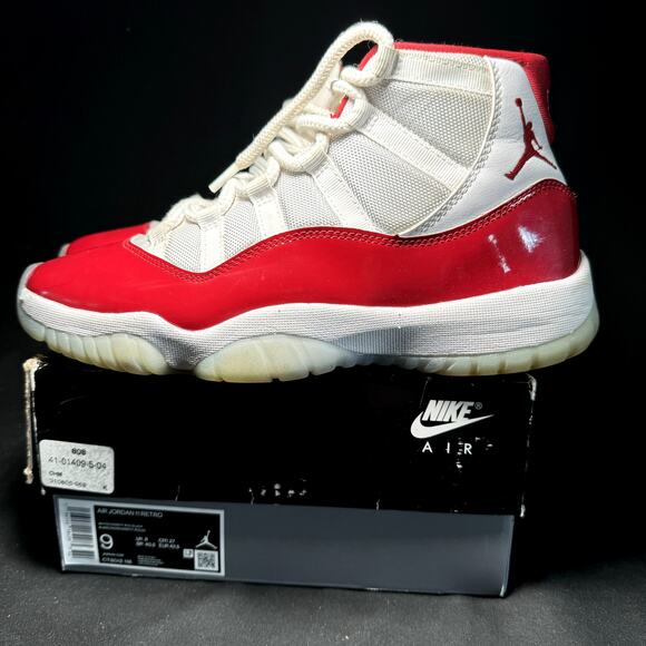 Size 9 - Nike Air Jordan 11 Retro Cherry 2022 Men\'s Shoes
